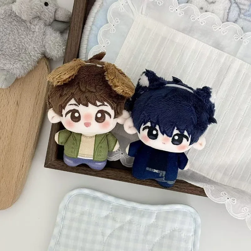 New Daomu Biji Plush Doll Wu Xie Zhang Qiling 12cm Cotton Doll Keychain Novel Character Collectible Toy Bag Pendant Gift for Fan