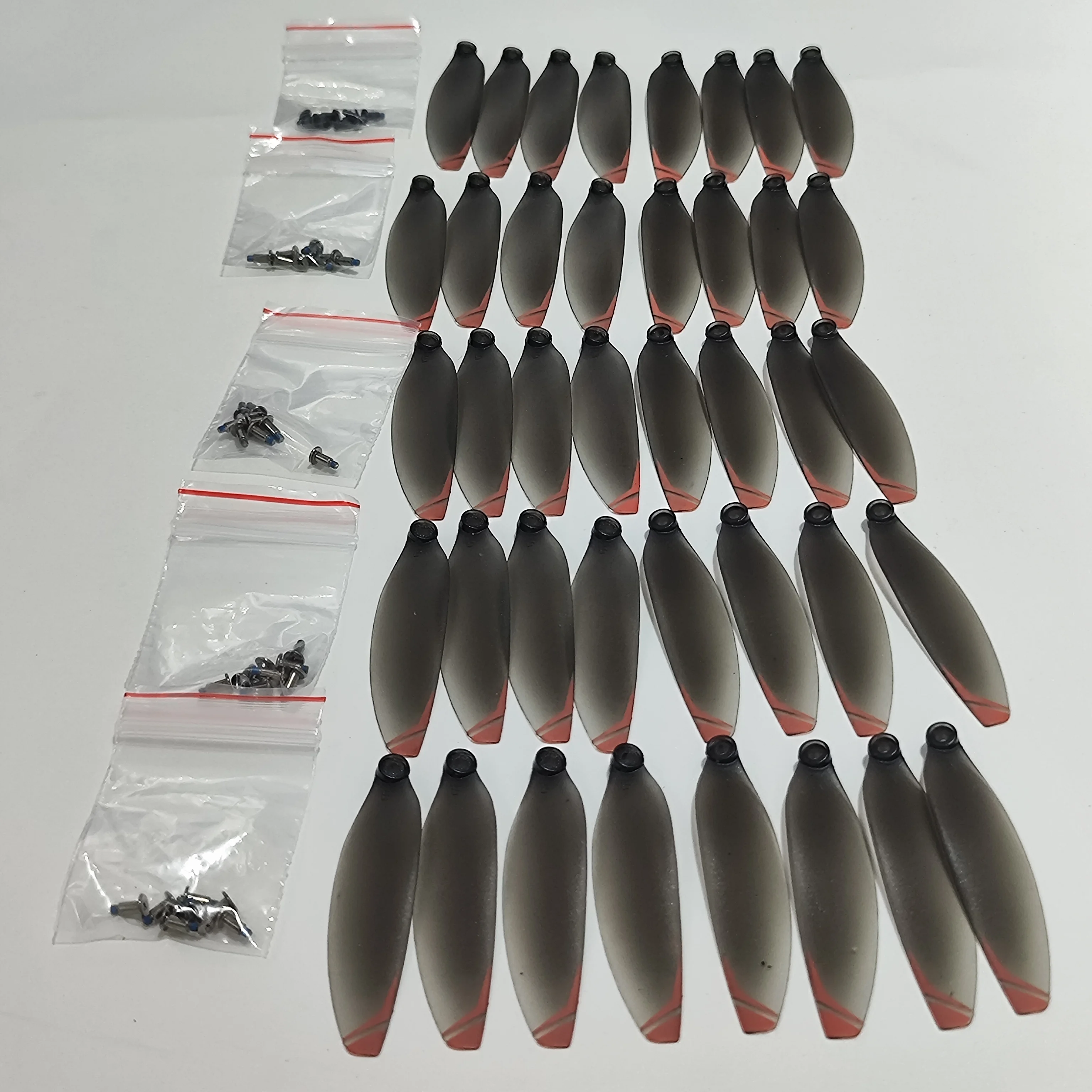 

M6 Brushless Motor RC Foldable Obstacle Avoidance Drone Original Fan Spare Parts Propeller Blade Accessories 5 Sets 40PCS