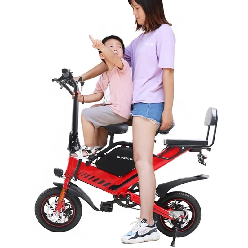 

Folding Electric Bike for Parent-Child Use, 36V 250W Motor, 20-inch Wheels, Smart Assist, Compact Mini E-Bike for Adults & Kids