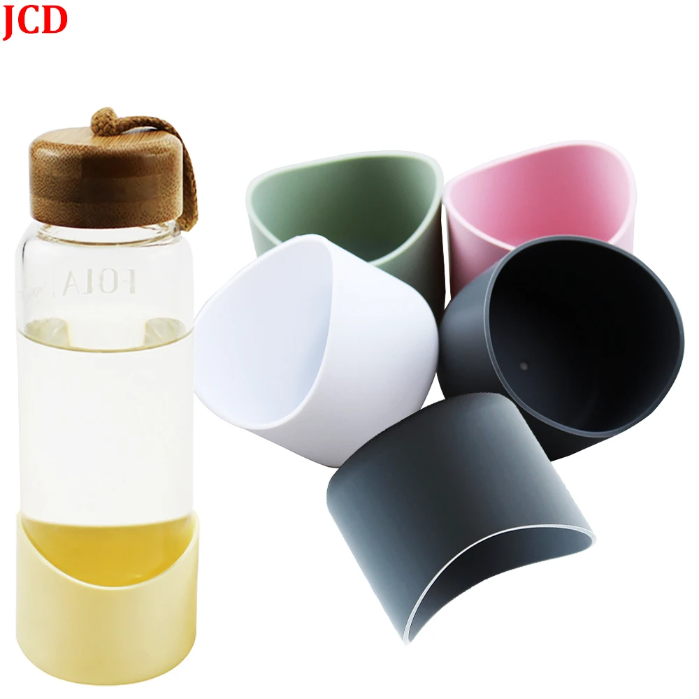 

1Pcs 6CM Lrregular Silicone Cup Cover Anti Friction Silent Water Bottle Protective Cover Creative Lnsulating Cup Bottom Cover