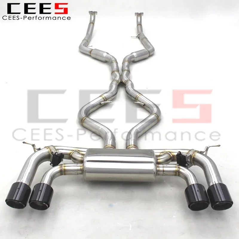 

CEES тюнинговая выхлопная труба Catback для BMW X5M/X6M E70/E71 4.4TT 2010-2014 глушитель из нержавеющей стали с системой Valvetronic