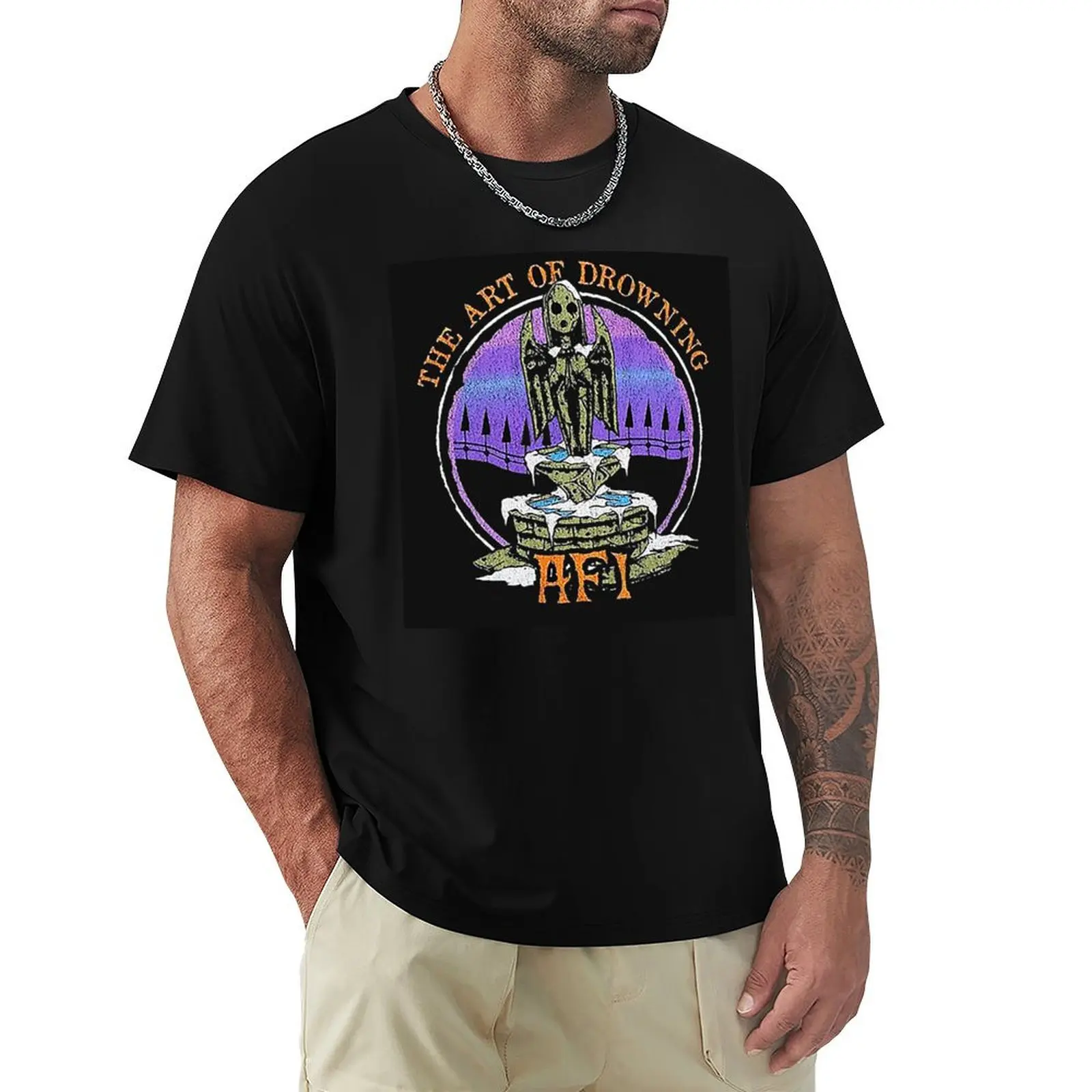 

Afi T-Shirt customs vintage graphic shirts fruit of the loom mens t shirts