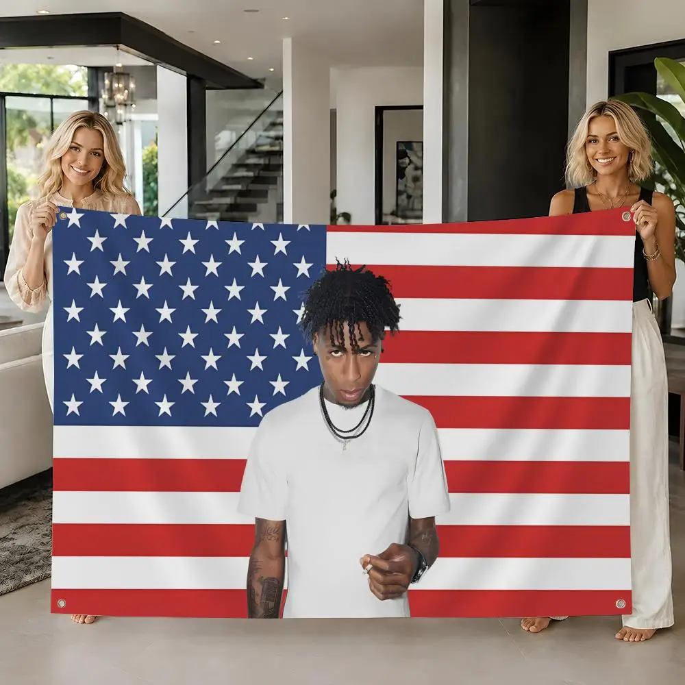 Singer Chief Keef Flags flag For Room Dorm Camping Picnic Art Style Garage Bar wall Decoration Banner