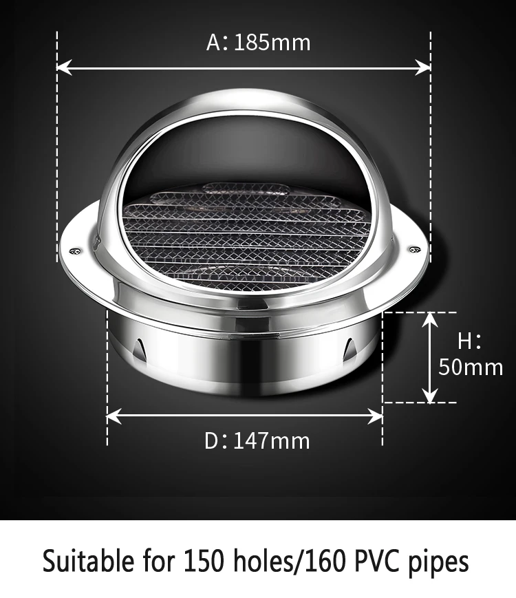 Variant: 201 steel 150mm