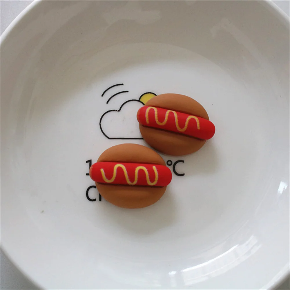 Phone Case Resin Biscuit Bread Resin Decoration Handmade Cute Simulation Food Accessories Simulation Food Play