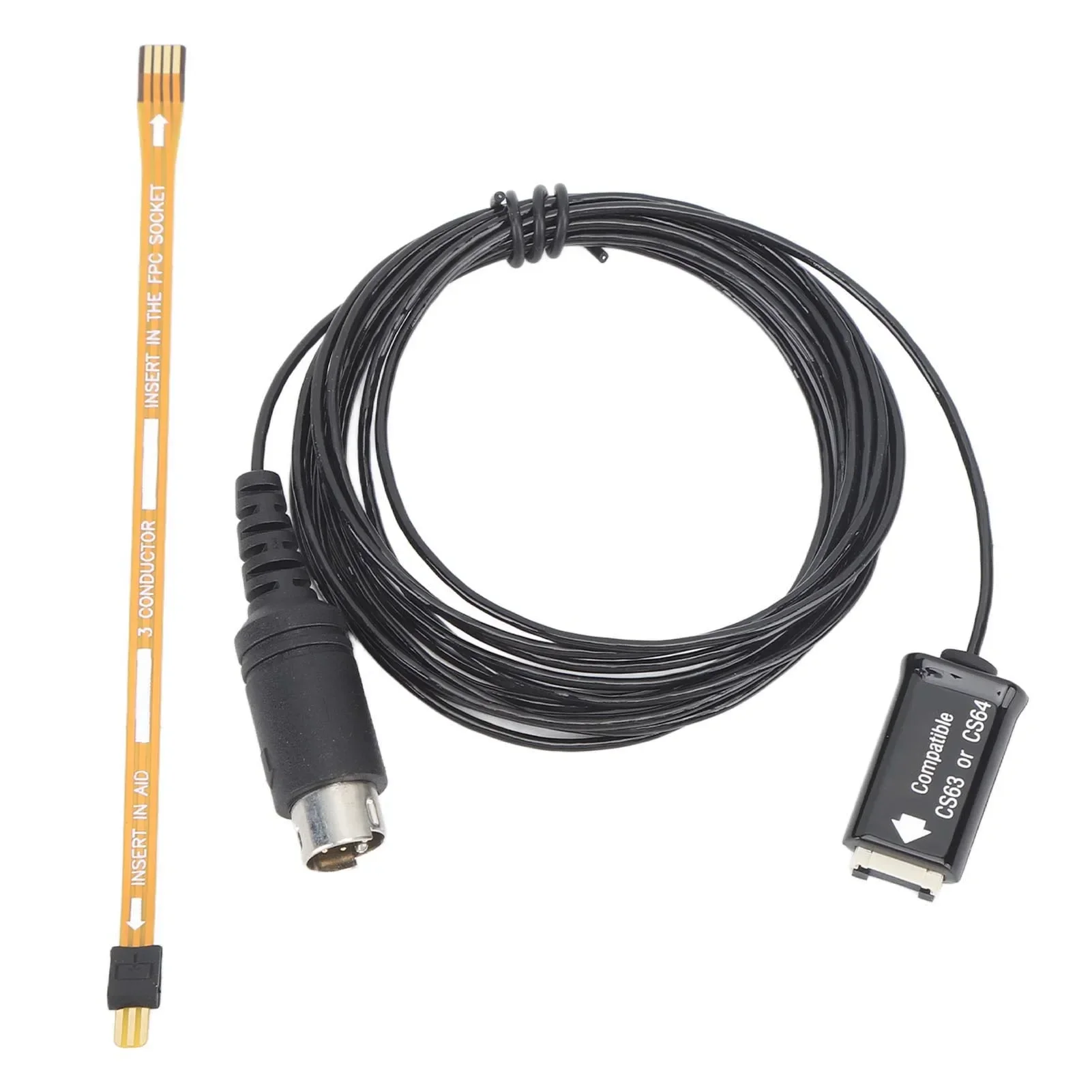 

%a Sound Aids Programming Cable Adjust Volume Stable Signal Transmission Programable Connect Cable Ear Care