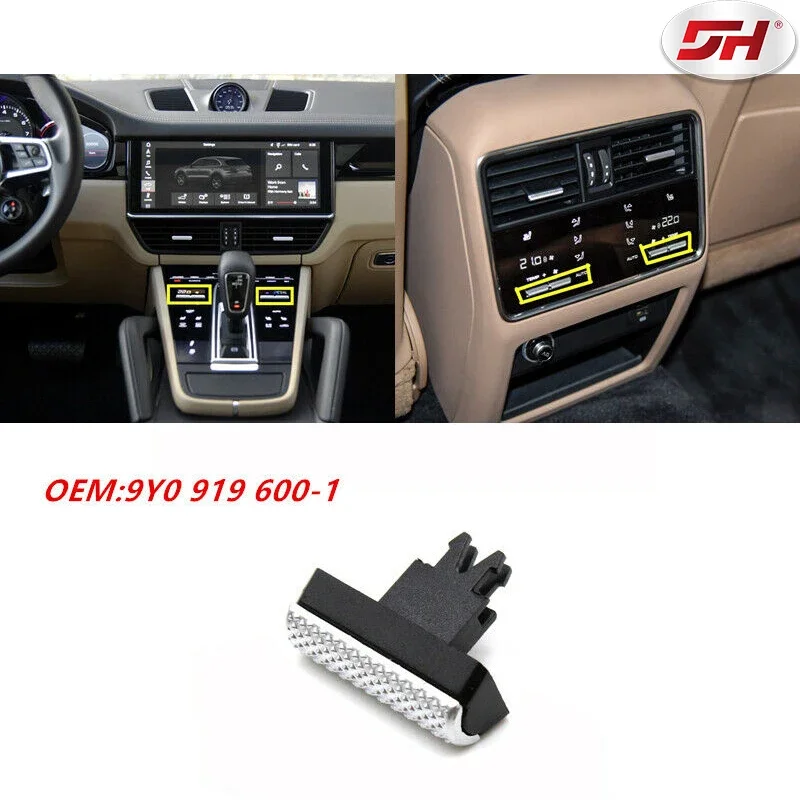For Porsche Cayenne Panamera 2017-UP Car Front Rear Air conditioning Control Switch Button