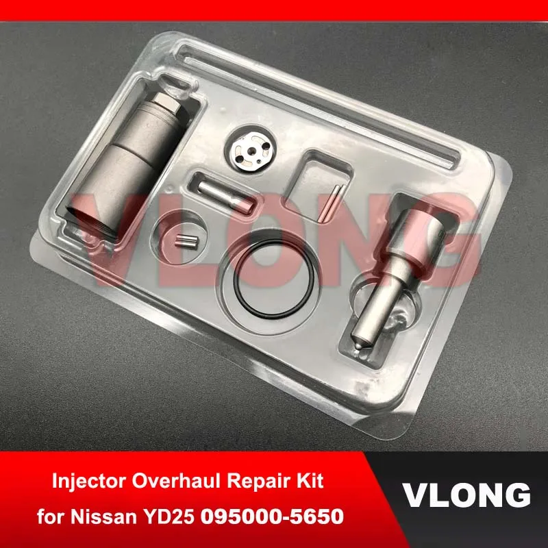 

New Diesel Injector Overhaul Kit For Nissan Pathfinder D40 Fuel Injektor Repair Parts 095000-5650 5655 16600-EB30A 16600-EB30B