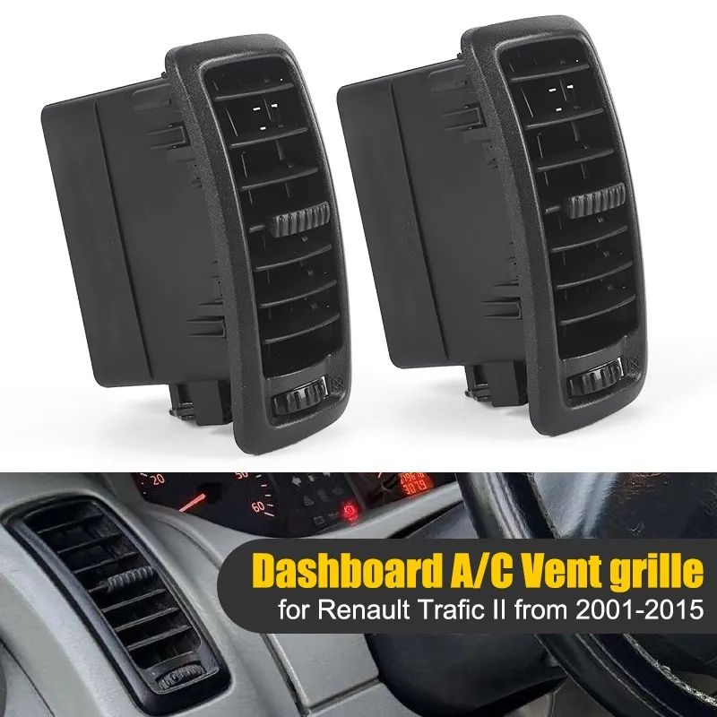 

Car Air Outlet Vent Grill Cover,for Trafic 2001-2014 7701054458 Car Air Conditioning Air Outlet Frame Accessories