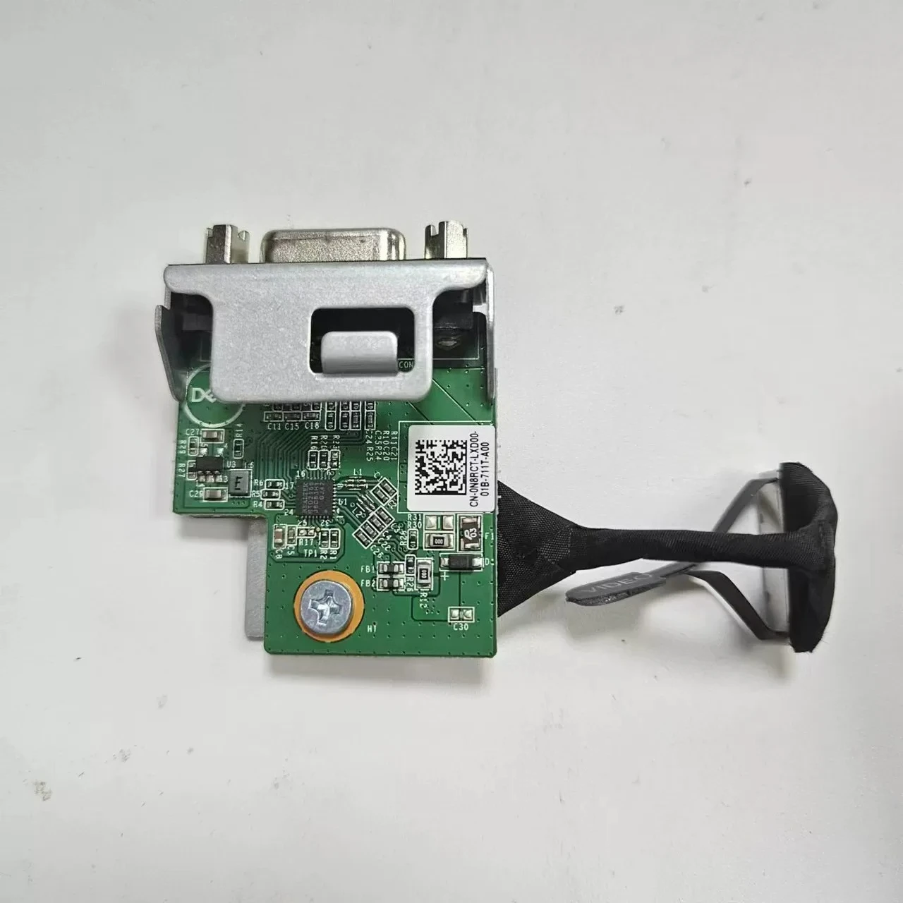 Original Used Pulled VGA Expansion Adapter for Dell 3060M 5060M 7060M 3080 7080, Part Number: 0N8RCT GW0RH