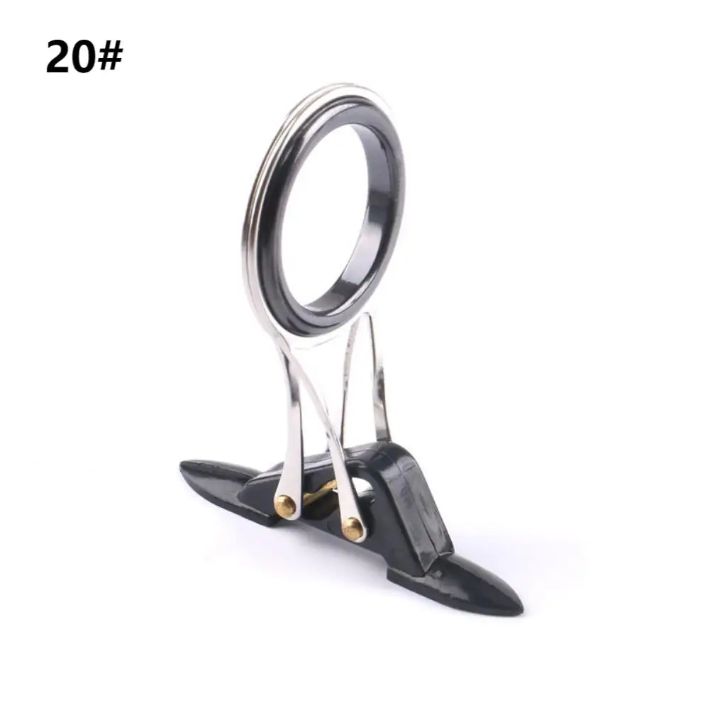 304 Stainless Steel Foldable Rod Eyes for Fishing Enthusiasts Engaging in Rod Restoration Custom Rod Assembly or Field Repairs