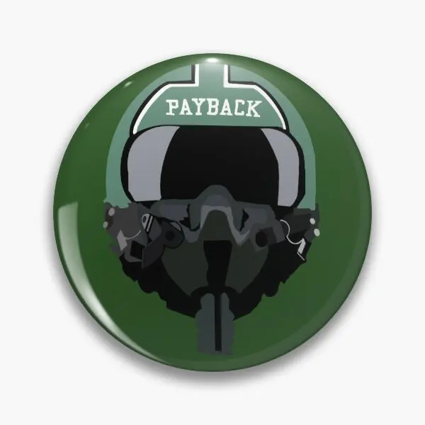 

Payback Helmet Soft Button Pin Funny Badge Brooch Gift Metal Hat Creative Collar Cartoon Lapel Pin Decor Clothes Cute Lover