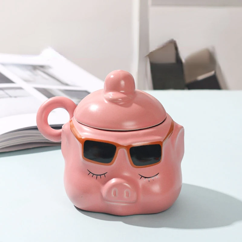 

Creative Ceramic Pig Cup Ins High Beauty Mug Stupid Cute Water Cup Birthday Gift Strange Cup Family Breakfast Mug