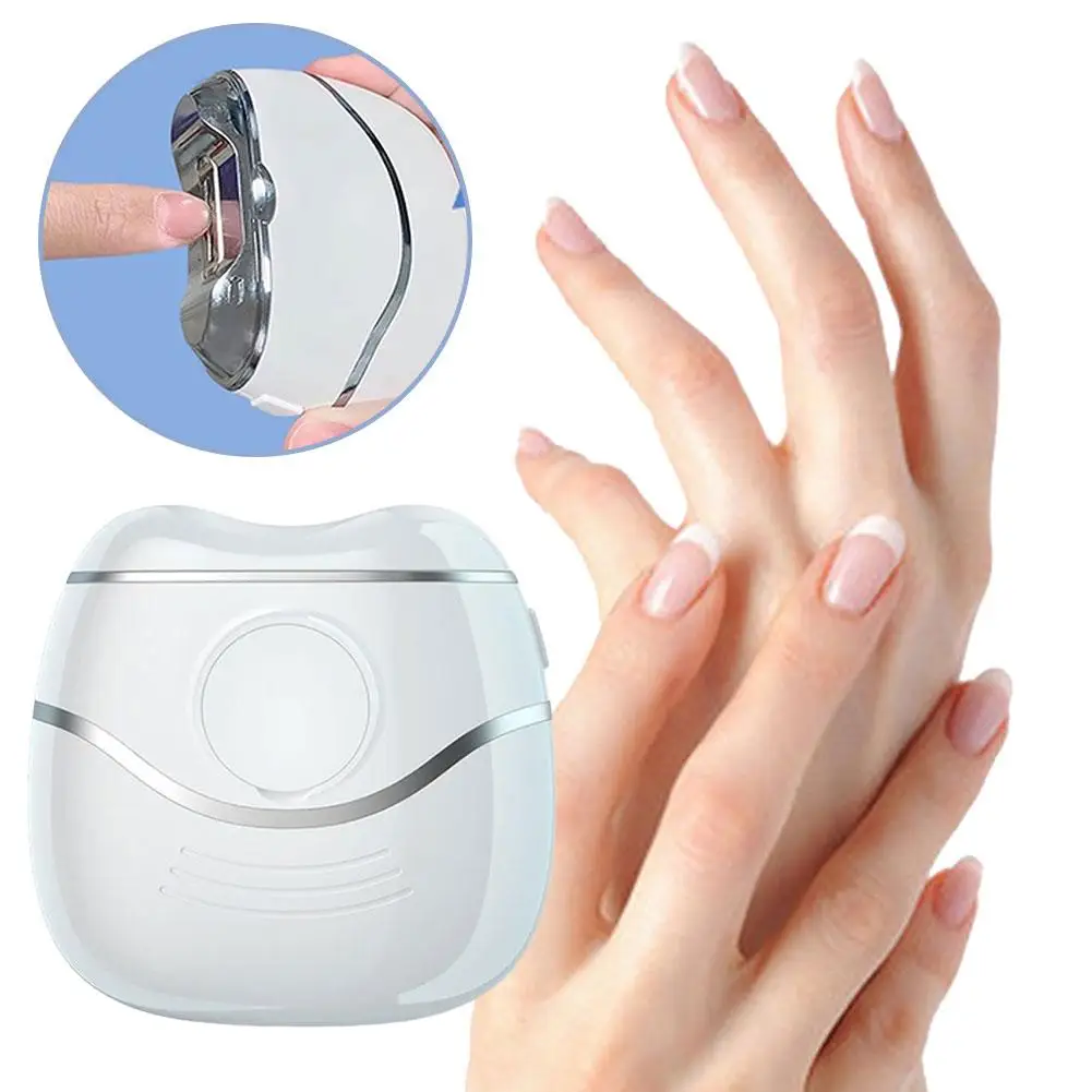 Elektrische Nagelknipser Automatische Hände Und Füße Dual Kinder Maniküre Werkzeuge Mini Zangen Baby Usb Ältere Baby Tragbare Auto W5x2