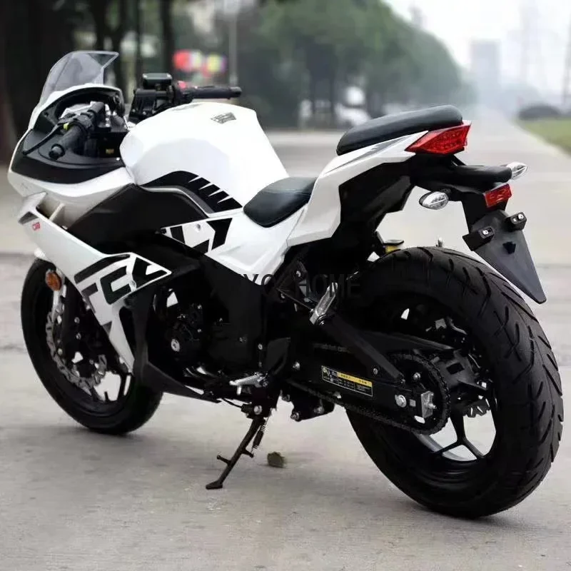 New Gasolina 200 400CC Sportbike Racing Motorcycle for Sale Petrol Engine Streebike Mini Adult Sport Bike