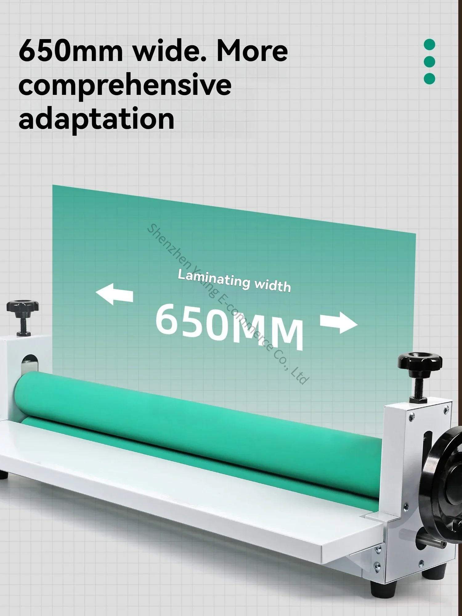 Film Laminator Cold Laminating Machine  KT Board  Poster Laminating Machine Advertising Photo  Laminating Machine TK650T