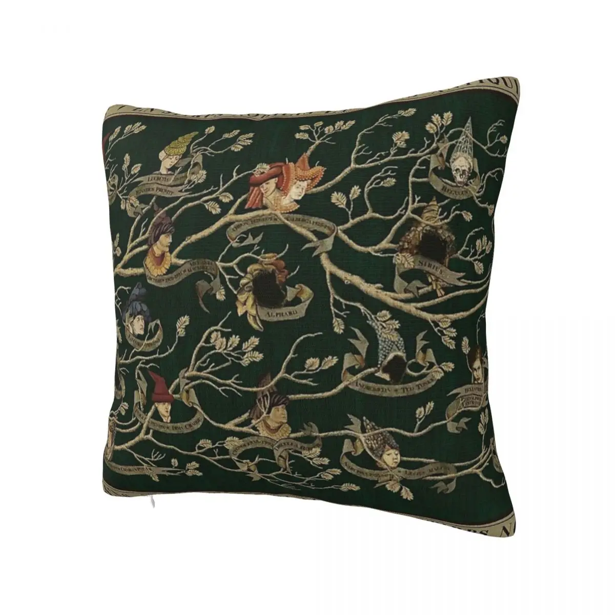 Noble House Of Black Family Tree Pillowcase Cushions Cover Cushions Home Decoration Pillows For Sofa