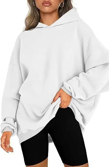 Felpa con cappuccio casual allentata oversize da donna 2023 con cappuccio