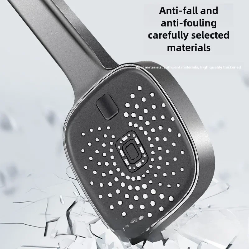 Shower showerhead, Filter Shower Head Plastic Material Self-cleaning Nozzles Wide Coverage  shower head filter