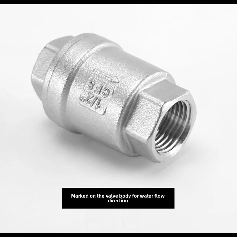 2/3/4/6 نقاط 1 بوصة 304 الفولاذ المقاوم للصدأ صمام الاختيار العمودي في اتجاه واحد صمام الاختيار مضخة مياه الربيع فراغ انبوب ماء ختم ناعم