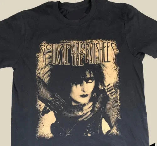 Rare Vintage Siouxsie And The Banshees T Shirt Rock Band S 5Xl GO354