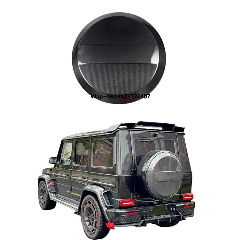 

BS Style Dry Carbon Fiber Rear Spare Tire Cover for G-Class W464 G63 B800 G800
