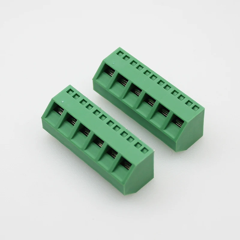 25PCS/50PCS 2P ~ 12P PCB UNIVERSAL SCREW TERMINAL BLOCKS DG127S 5.0mm  KF127S 5.0