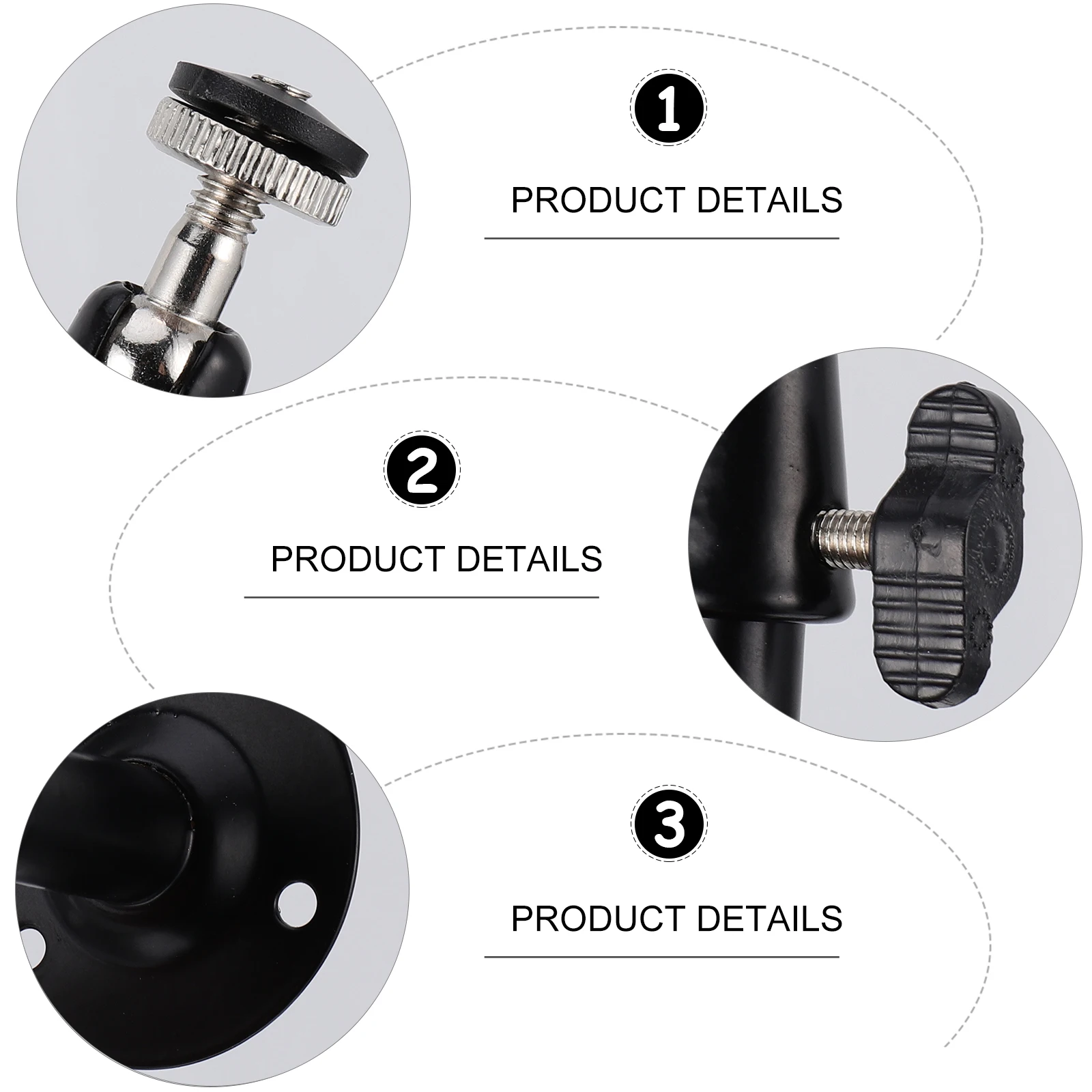 

4 Pcs Outdoor Bracket Brackets Security Wall Mount Securitycamera Child