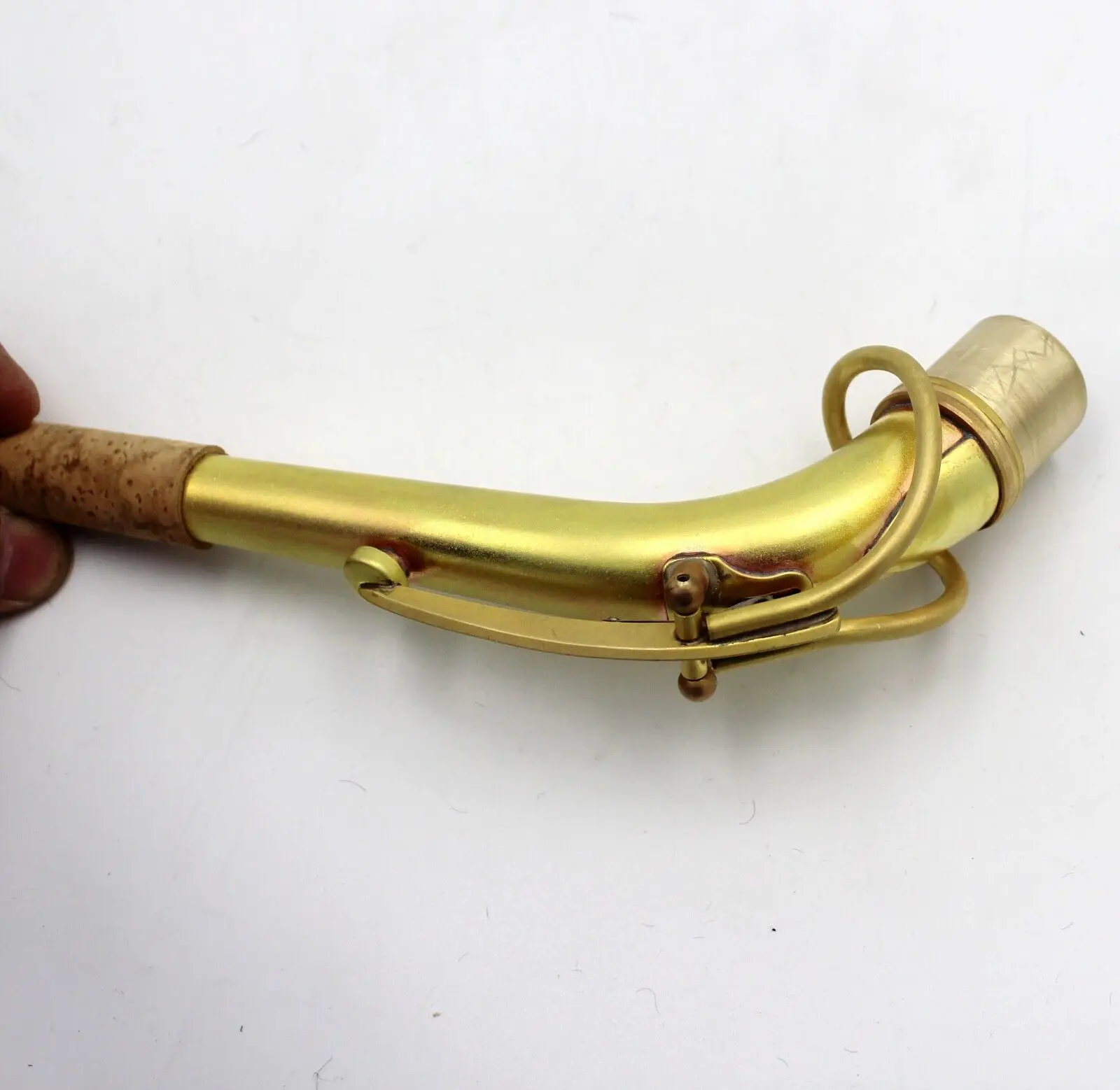 رقبة ساكسفون نحاسي أصفر ، رقبة سبا ، موسيقى شرقية ، من النحاس الأصفر ، من من