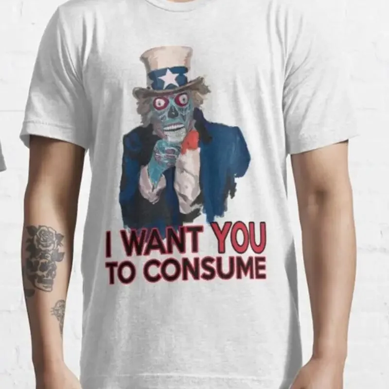 Je veux que vous consommiez ce t-shirt Alive Zombie 100 en coton premium