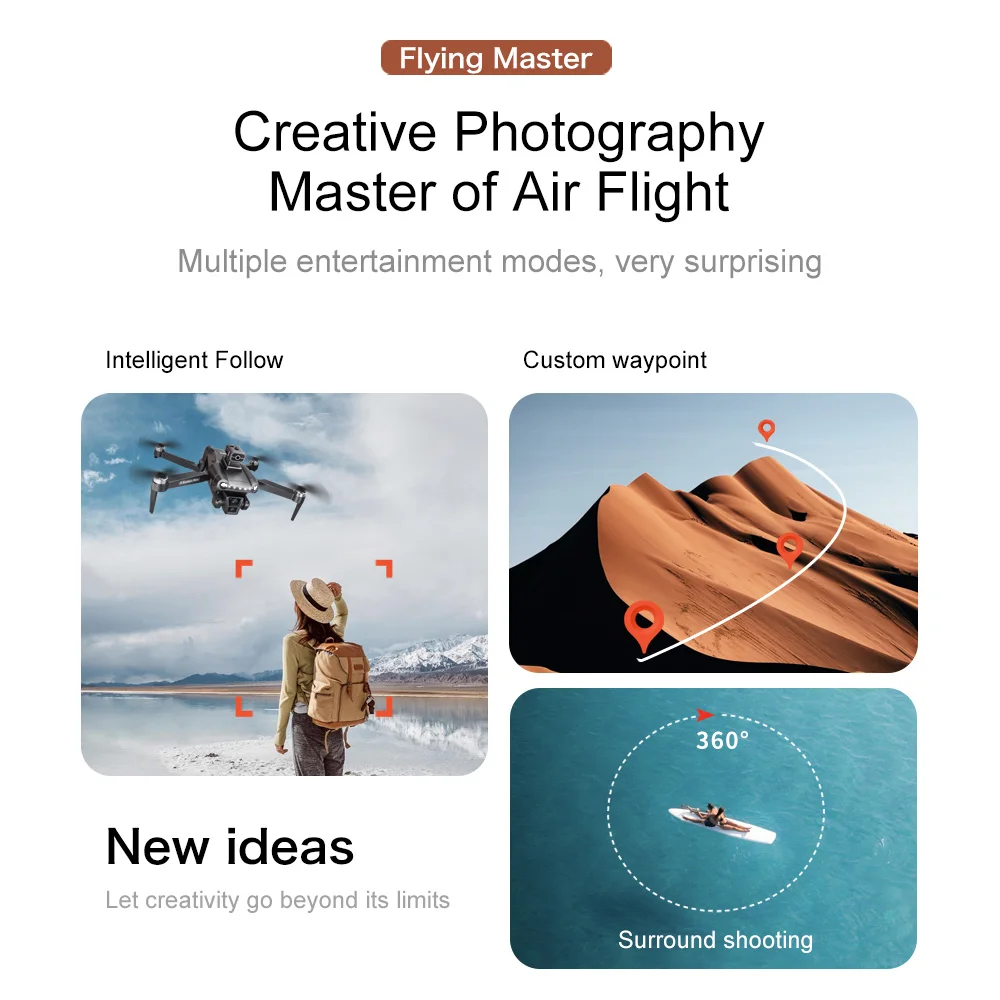 Xiaomi V198MAX GPS Drone 8K Professional HD Dual Camera 5G Wifi Photography Brushless Foldable Quadcopter RC Distance Dron Toy - Image 6
