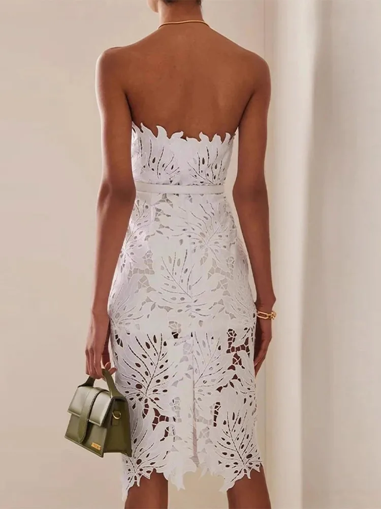 Elegancka sukienka damska z haftem, tuba, dopasowana, z wycięciami, sukienki na imprezę dla kobiet, szykowna sukienka na jesień i zimę 2025, elegancka damska suknia balowa na święta.