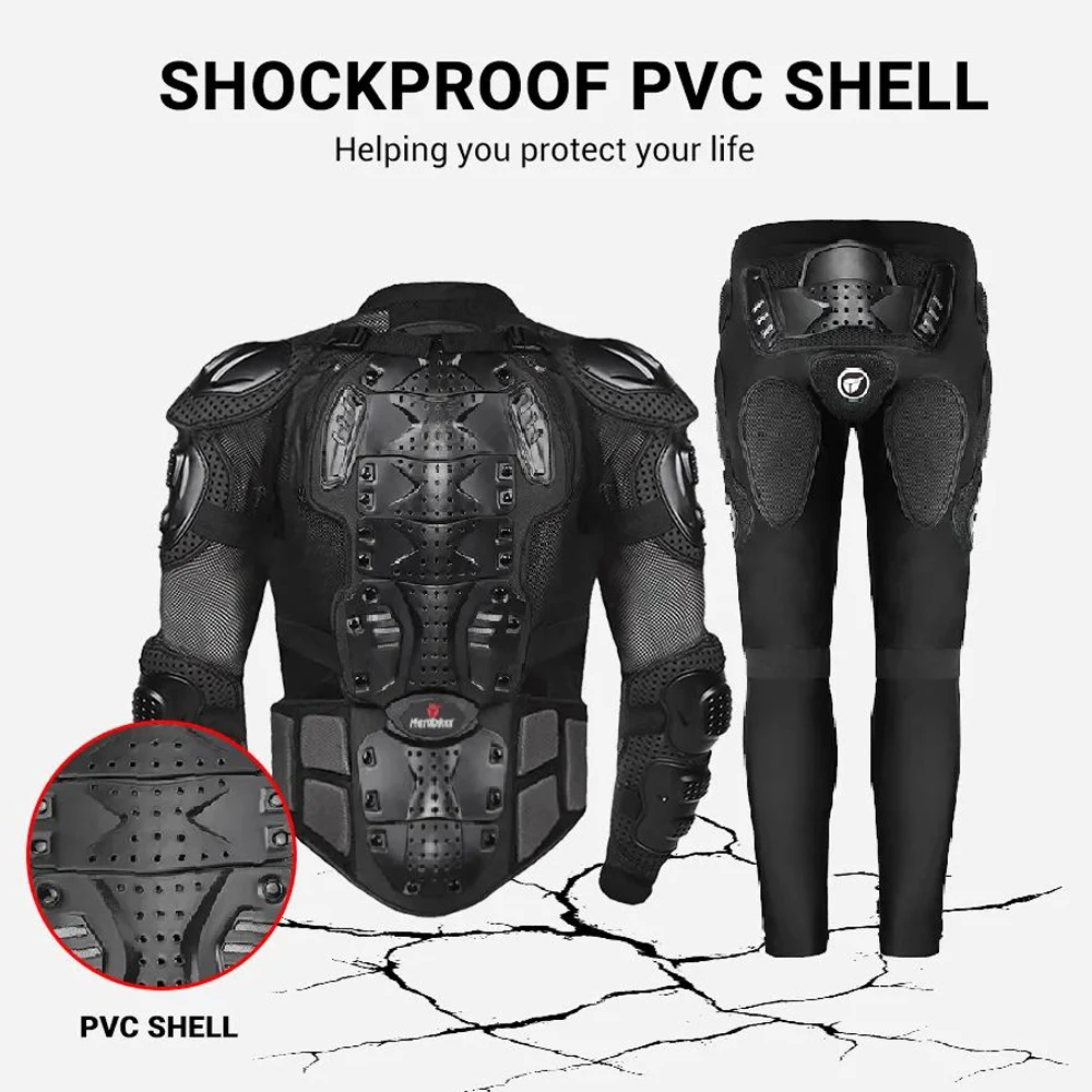 HEROBIKER Motocross Jacket Men Body Armor Motorcycle Armor Bicycle Racing Jacket Riding Motorbike Moto Protection S-5XL