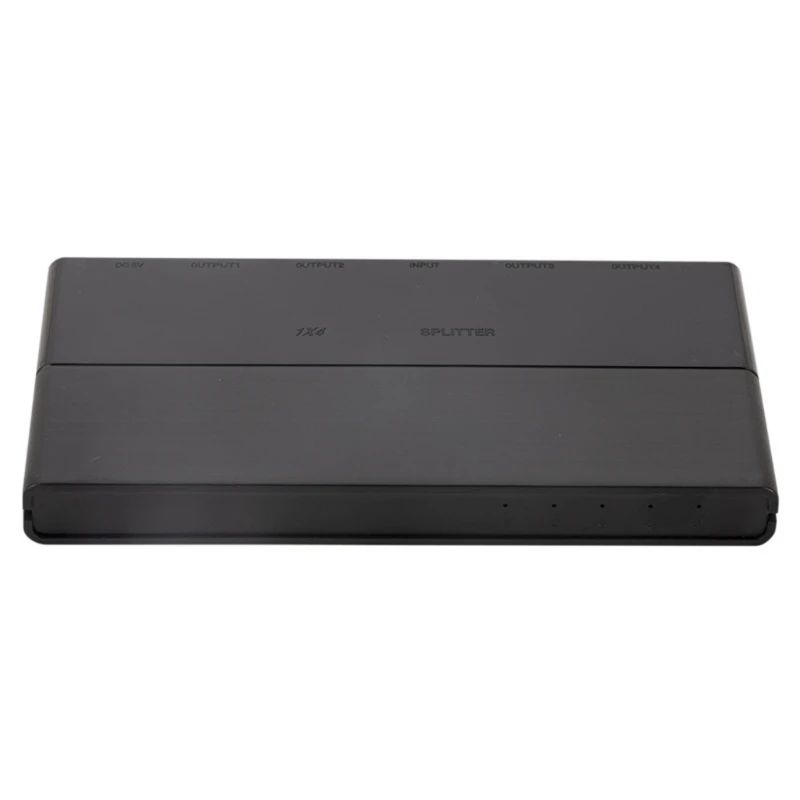 

1 In 4 Out Video Splitter Switcher For HDTV Projector Multiple Screen Streaming HX5E
