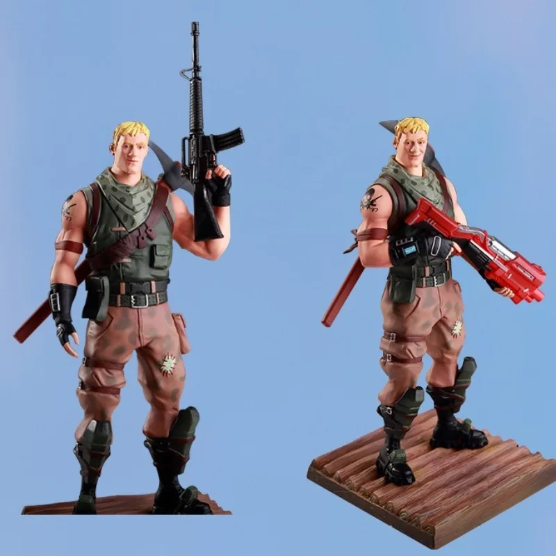 21 см Фигурка аниме Fortnites, детские игрушки, фигурки героев, ПВХ, мультяшная коллекция, модель, украшение для стола, подарки на день рождения для детей