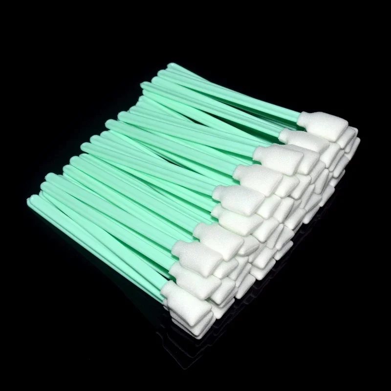 50PCS Inkjet Printhead Cleaning Foam For Epson Roland Mimaki Mutoh Cleaning Tool Printhead Cleaning