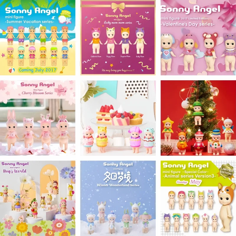 

2025 Out Of Print Sonny Angel Rare Series Blind Box Confirm Doll Cute Ornament Gift Box Sets Decoration Model Holiday Gifts Toys