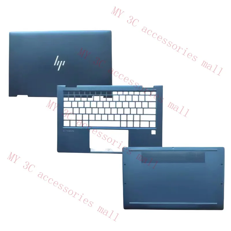 

LCD Back Cover Palmrest Bottom Cover for HP Elite Dragonfly G1 G2 HSN-I32C