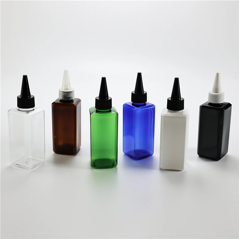 

New Arrival Multicolor 150ML X 40 Empty Lotion Plastic Bottles With Pointed Mouth Cap Cosmetic Skin Care Cream Packing Container