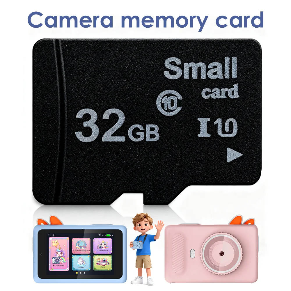 بطاقة ذاكرة TF (micro-SD)، سرعة القراءة 10 ميجابايت/ثانية، 32 جيجابايت، أسود، مناسبة لـ MP3، الهاتف المحمول، الكاميرا، مسجل القيادة #1