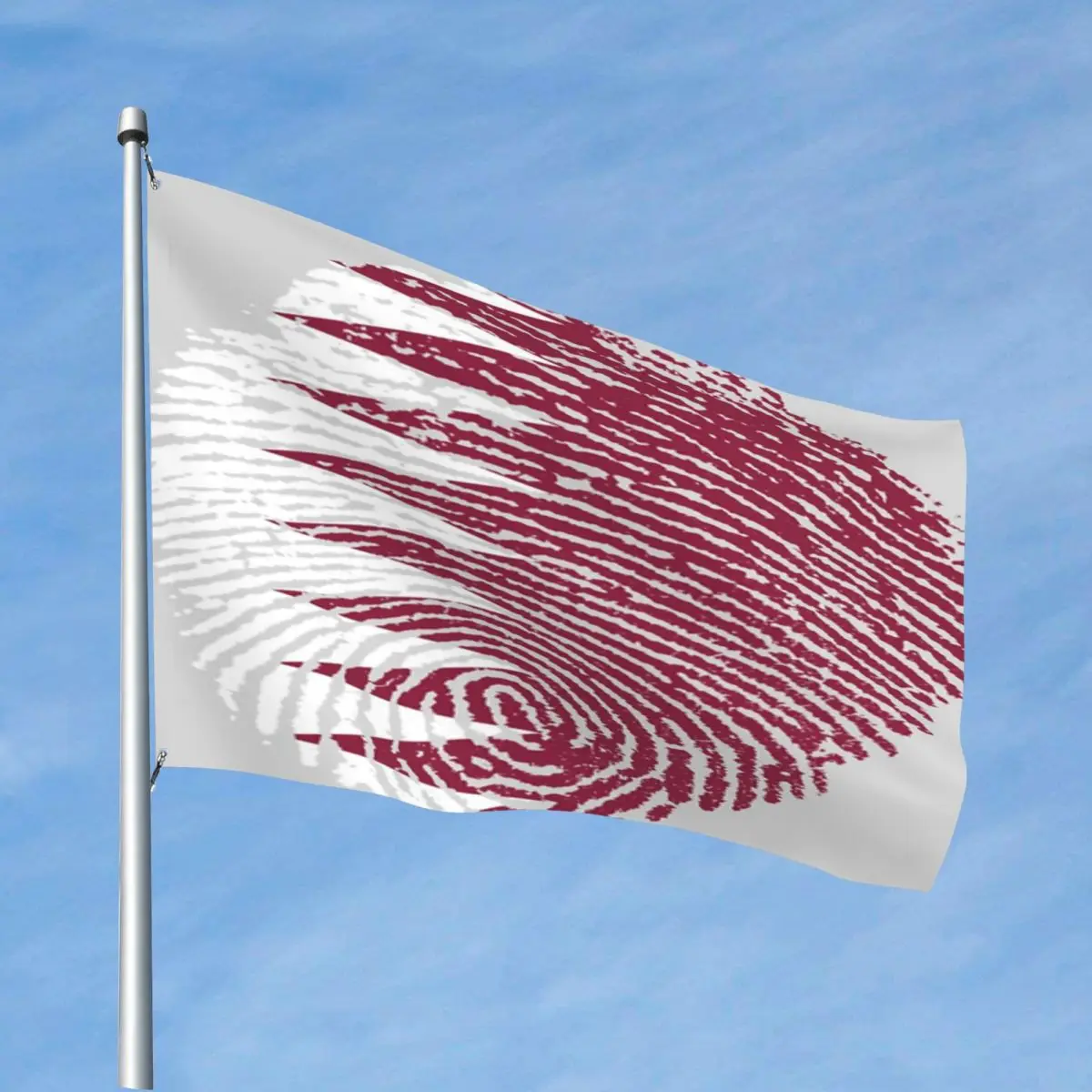 Identity Qatar A Flag