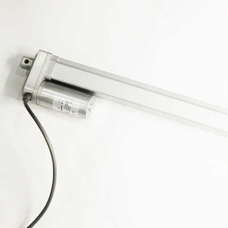 24V DC Electric Linear Actuator 2000N Thrust Micro Telescopic Push Rod for Automation Heavy Duty Compact Design High Force