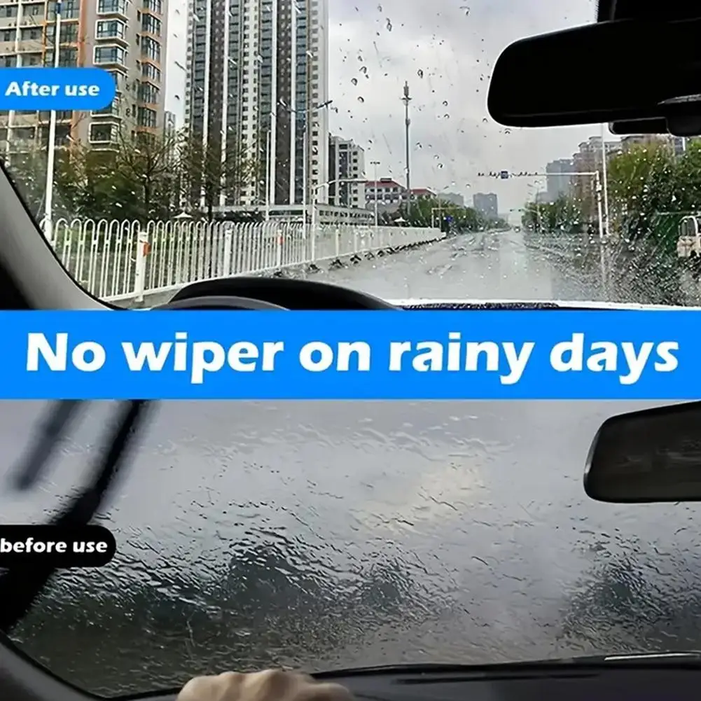 100/200ml Cars Glass Anti-Rain Spray Auto Water repellent Coating Agent Waterproof Rainproof Anti-fog Glass Cleaner