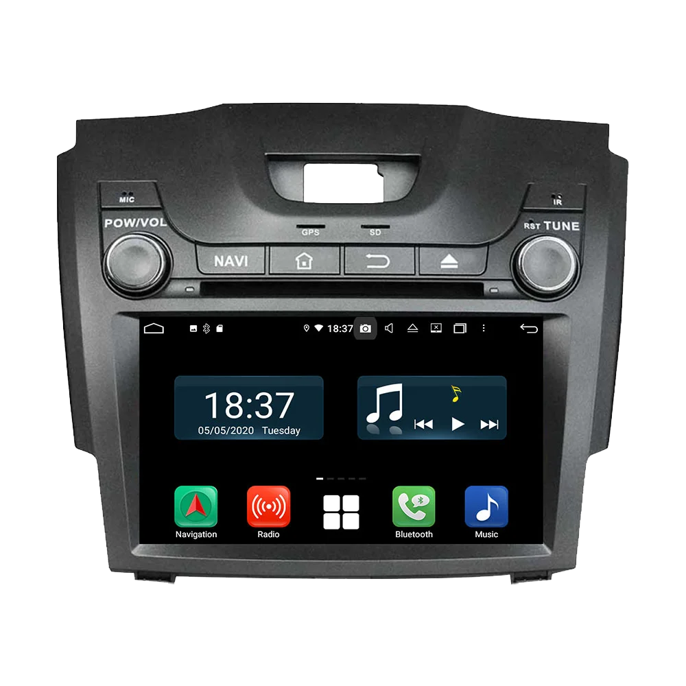 Android 14 4+64GB Stereo For Isuzu D-MAX DMAX Chevrolet S10 2012-2018 Navigation GPS Car Radio Multimedia Video Player Autoradio