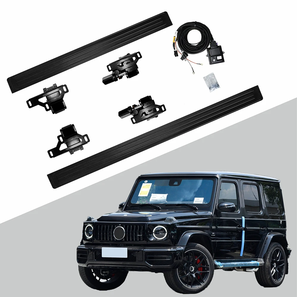 High quality electronic aluminum power running boards side step for mercedes benz G class  AMG  2019-2023