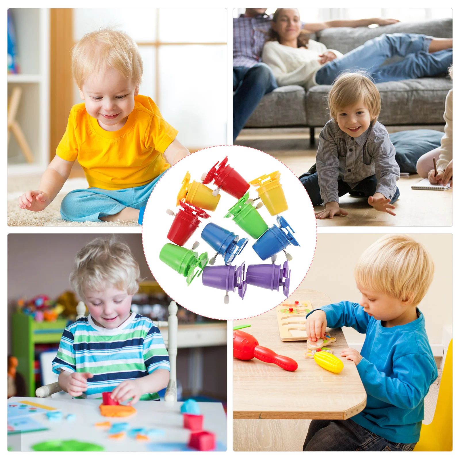 10 個 DIY 時計仕掛けウォーキングメカニズムロボット脚部品交換用ゼンマイ式子供クラフトアクセサリーパーティーの記念品