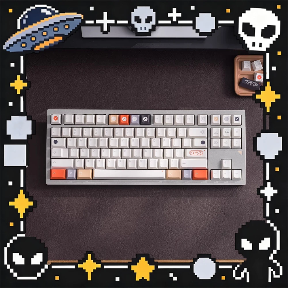 PBTfans Virtuoso PC Keycaps Thermal Sublimation Of Pbt Material Keyboard Keycaps Original Factory Highly Customized Accessories