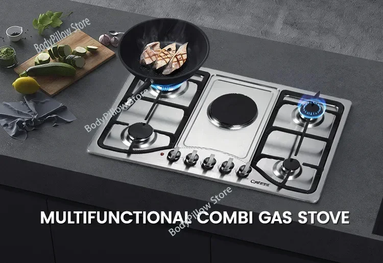 wholesale custom gas stove indoor kitchen advanced technology various specifications stainless steel  hob 4 burners  