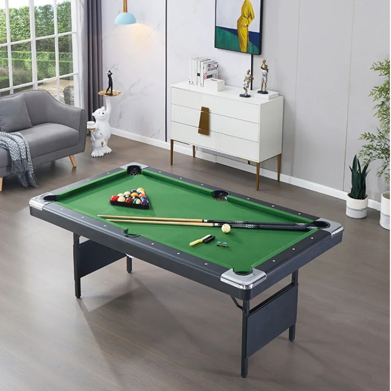 Folding Home Billiard Table Standard Billiard Table Indoor Children's Ball Case Small American Black Eight Adult Table