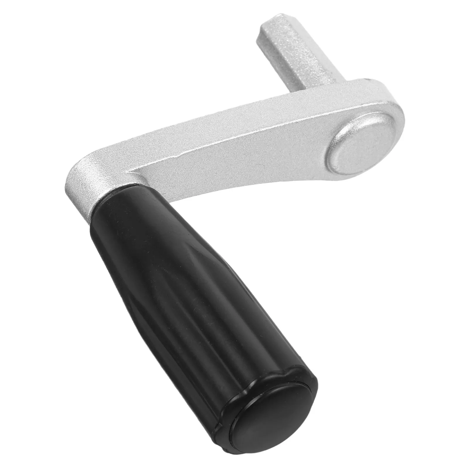 Industrial Crank Handle for Clothes Drying Rack Rv Window Hardware Trailer Winch Accessory Adjustable Iron Bracket Single Rod